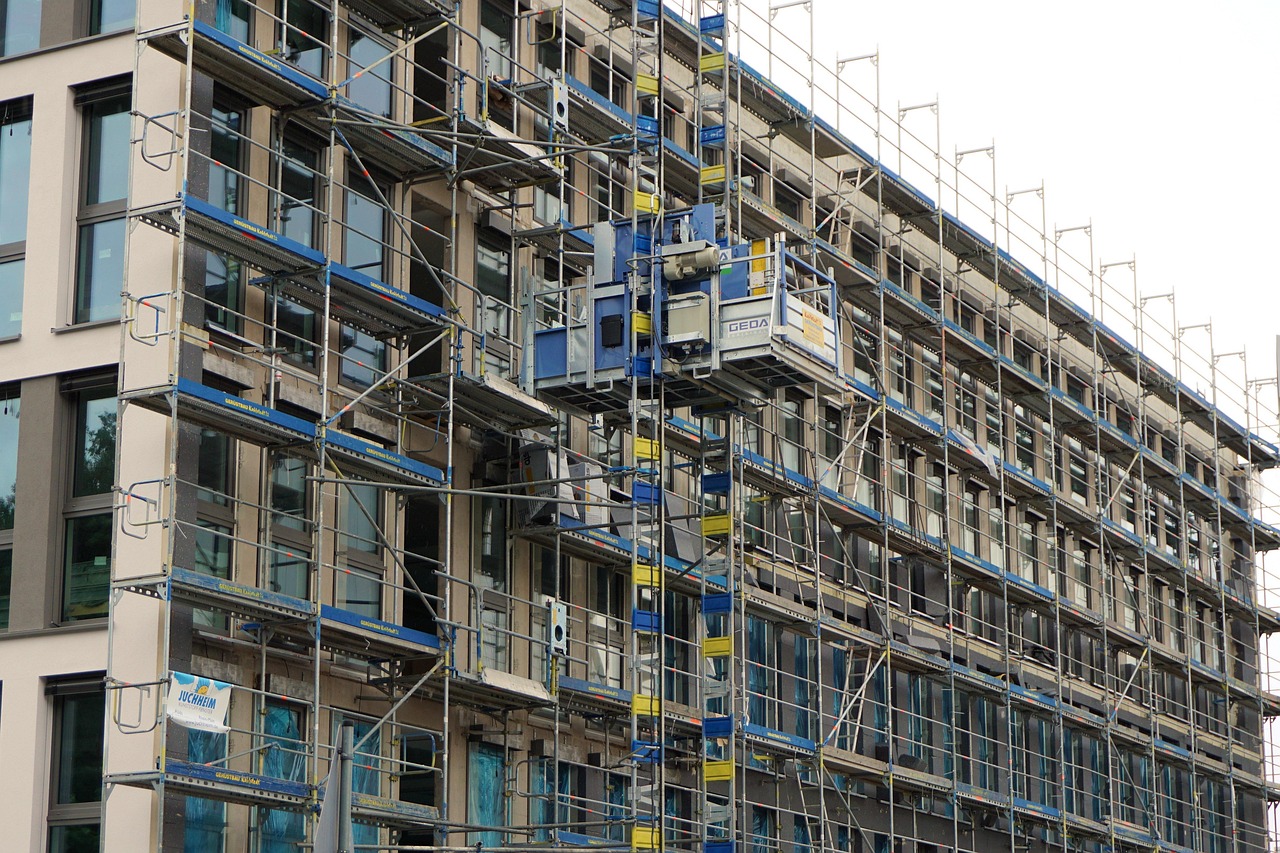 Facciata ventilata per la ristrutturazione di un edificio